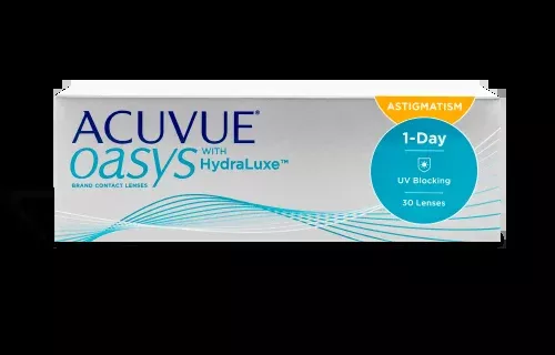 1-Day Acuvue Oasys Astigmatism with HydraLuxe 30 pk