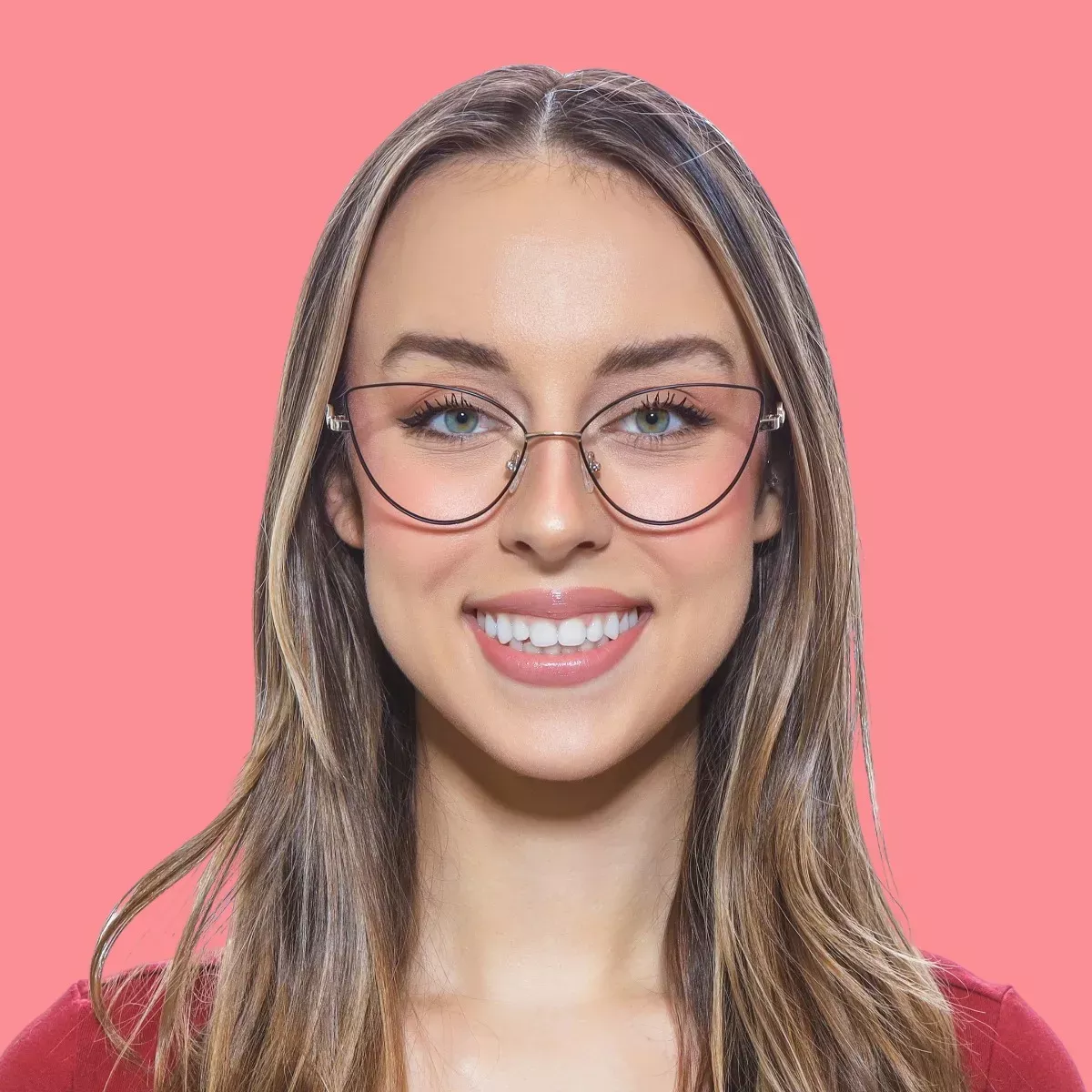 Cat Eye Eyeglasses 157439-c