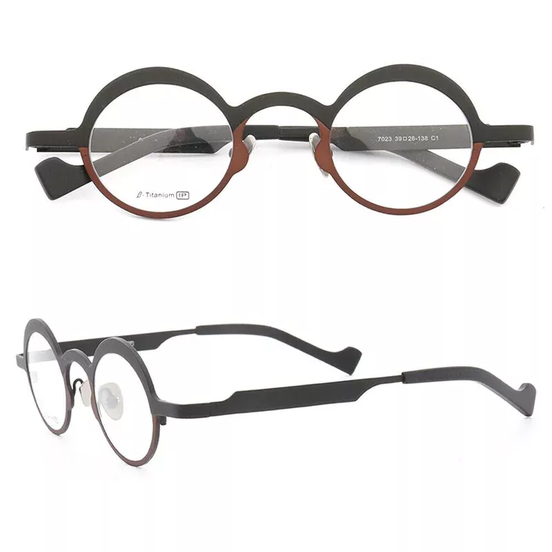 voyage-round-retro-titanium-glasses-men-two-tone-womens-trendy-eyeglass-frames-o Voyage | Round Retro Titanium Glasses for Men | Two Tone Womens Trendy Eyeglass Frames Online